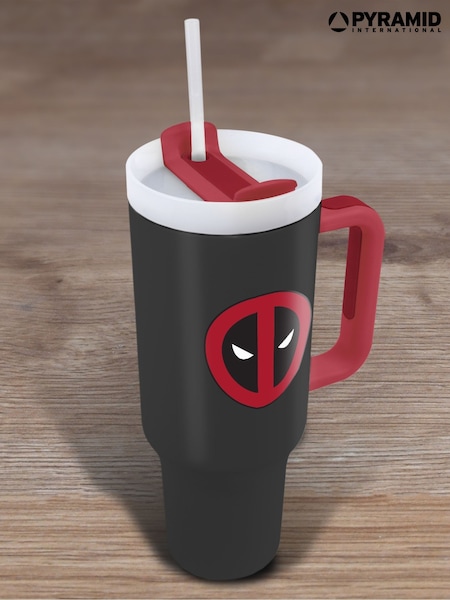 Pyramid International Black Deadpool Symbol 40Oz Tumbler (AV1957) | £20