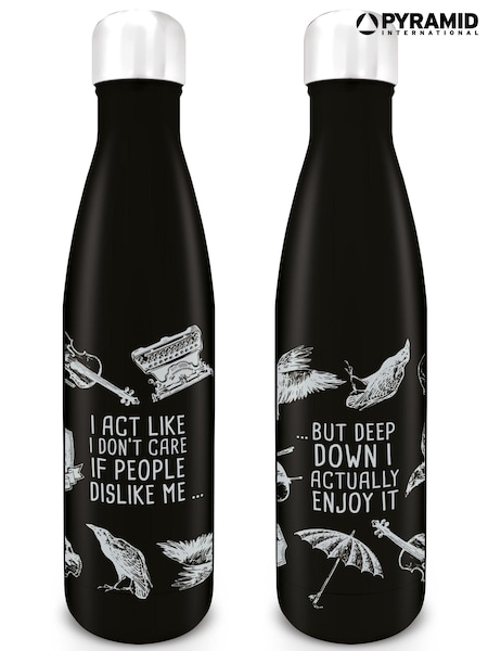 Pyramid International Wednesday Don’t Care Metal Drinks Bottle (AV2013) | £17