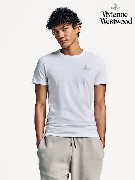 Vivienne Westwood White T-Shirts 2 Pack (AV2519) | £125