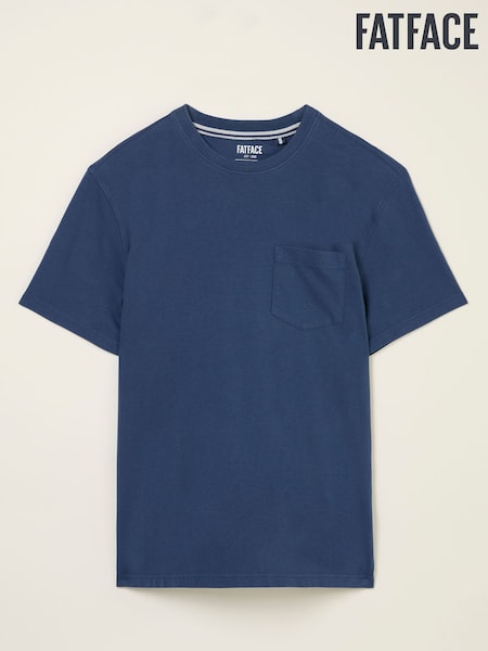 FatFace Cove French Navy Cove Pocket Tshirt (AV2522) | £25