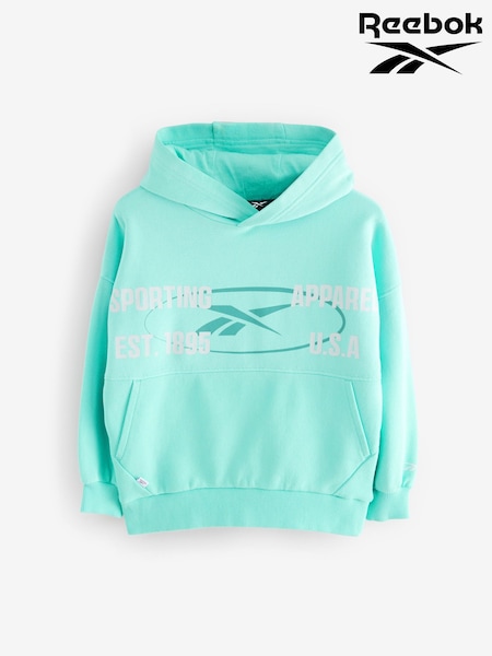 Reebok Oversized Boys Graphic 100% Cotton Hoodie (AV2604) | £22 - £28