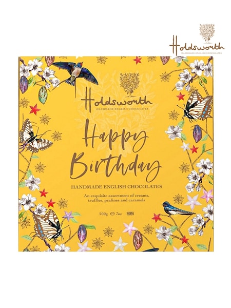 Holdsworth Happy Birthday (Large) Chocolates & Truffles Gift Box 200g (AV2743) | £21