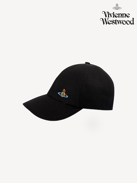 Vivienne Westwood Uni Baseball Black Cap (AV2757) | £155