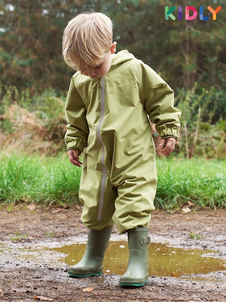 KIDLY Fleece Lined Puddlesuit (AV2816) | £48