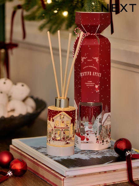 Santa Festive Spice 100ml Light Up Reed Diffuser (AV2879) | £18