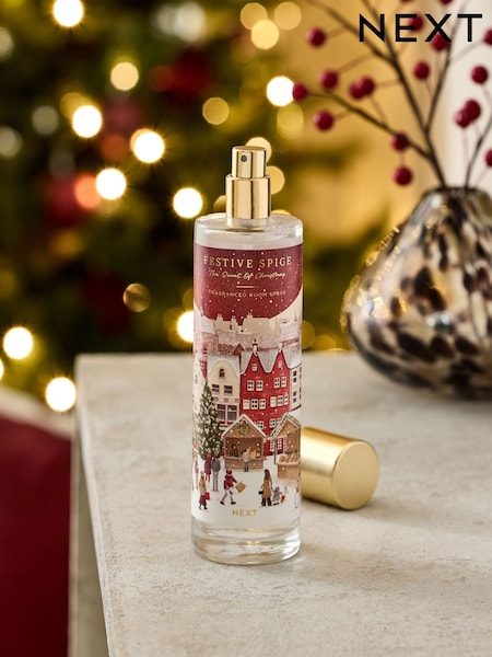 Red & Gold Festive Spice Room Spray (AV2937) | £5