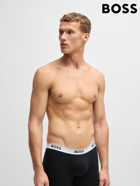 BOSS Natural Power Stretch Cotton 3 Pack Boxers (AV3135) | £42