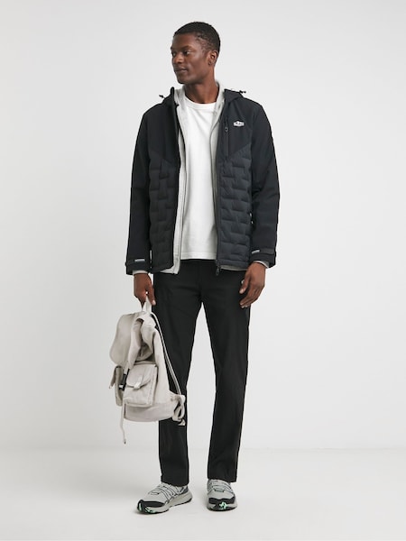 Snowdonia Black Tapered Walking Cargo Trousers (AV3454) | £50