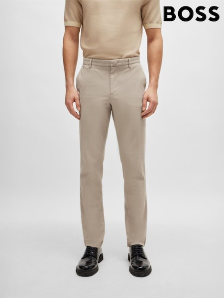 BOSS Natural Slim Fit Stretch Chinos (AV3573) | £159