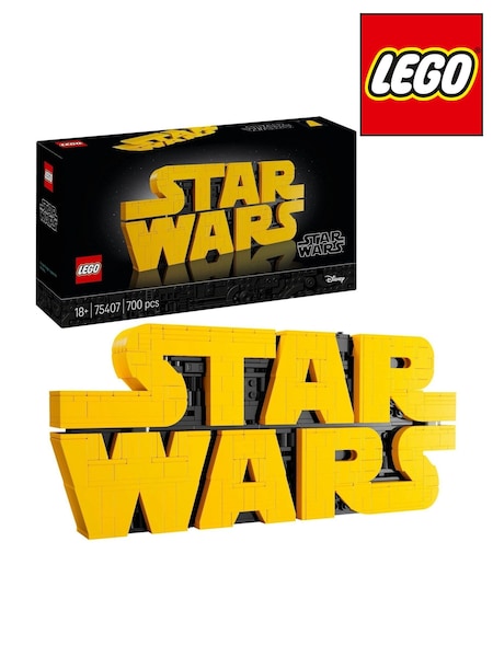 Lego Brick Built Star Wars Logo Sign Set 75407 (AV3643) | £60