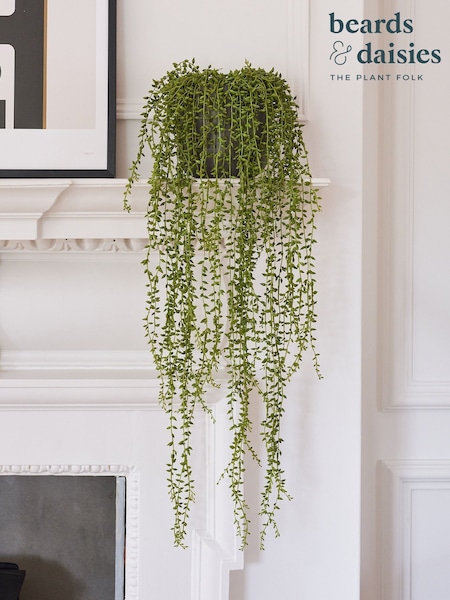 Beards & Daisies Green Artificial String Of Pearls (AV3719) | £36