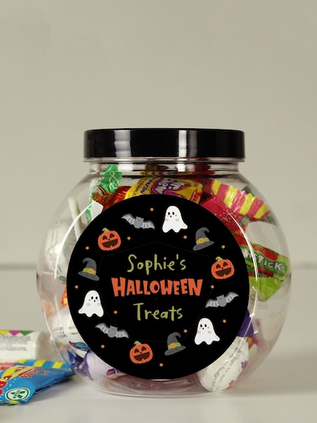 Personalised Halloween Sweet Jar by PMC (AV3949) | £15