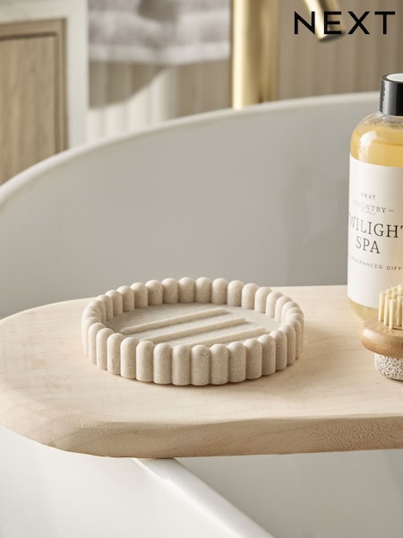 Natural Rib Soap Dish (AV4063) | £6