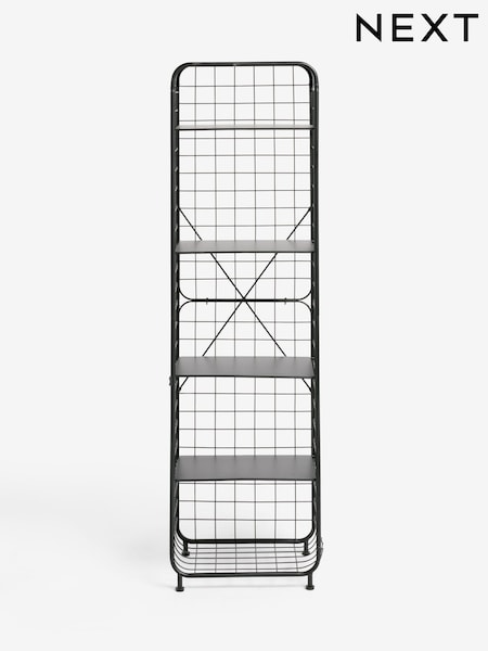 Black Wire Storage 4 Tier Tall Caddy (AV4220) | £70