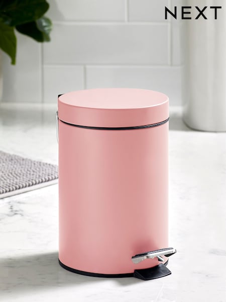 Pink Soft Close Pedal 3 Litre Bin (AV4241) | £12
