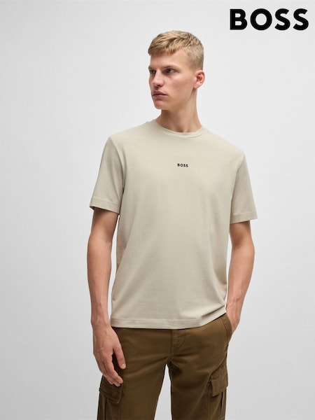 BOSS Natural Relaxed Fit Logo T-Shirt (AV4271) | £45