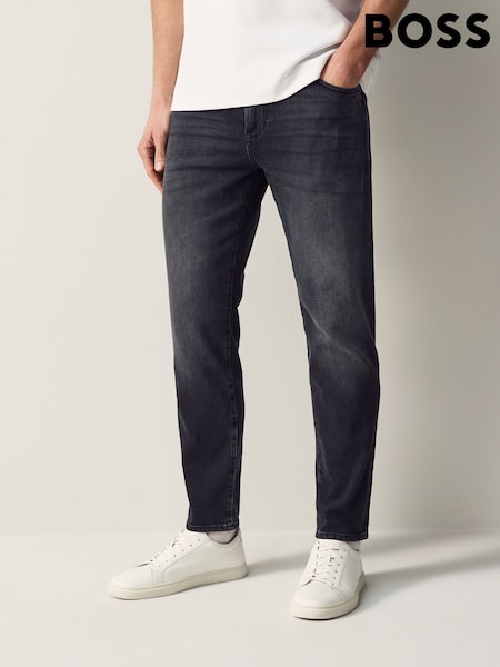 BOSS Black Tapered Fit Comfort Stretch Denim Jeans (AV4274) | £119