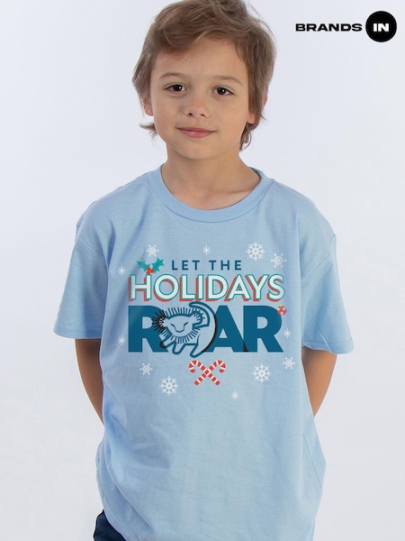 Brands In Blue Baby Boys Disney The Lion King Holidays Roar 100% Cotton T-Shirt (AV4390) | £20