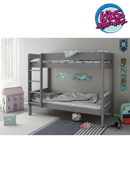 Kids Avenue Grey Estella Bunk Bed & Drawer (AV4435) | £400