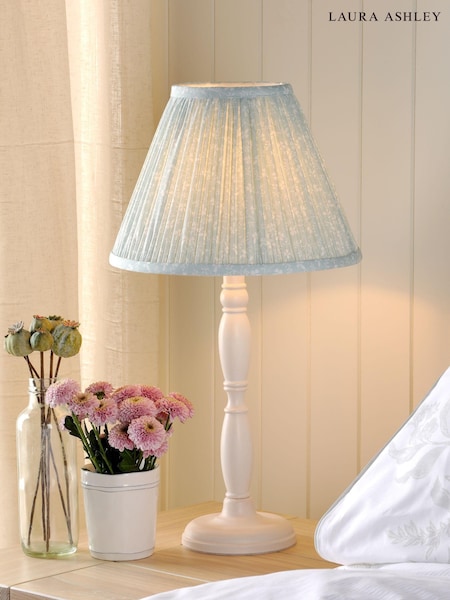 Laura Ashley White Campion Table Lamp (AV4480) | £70