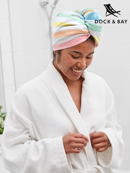 Dock & Bay Unicorn Waves Hair Wrap Quick Dry Hair Towel Suede (AV4568) | £12