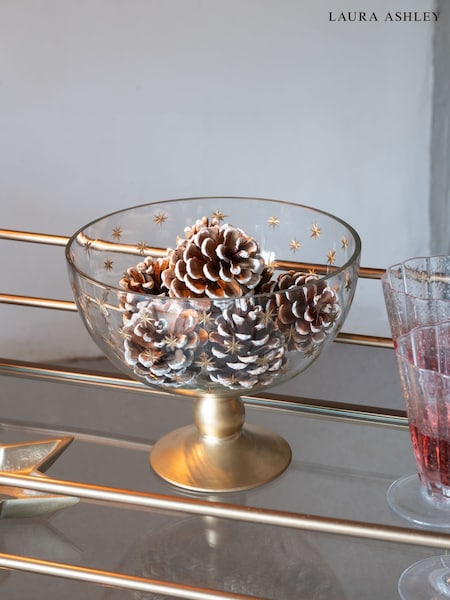 Laura Ashley Stars Glass Bowl (AV4667) | £50