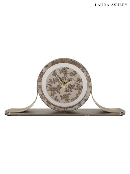 Laura Ashley Pollington Rose Mantel Clock (AV4678) | £75