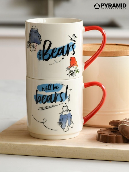 Pyramid International Multi Paddington Bear Stacking Mugs X 2 (AV5178) | £17