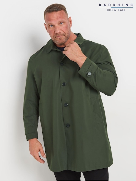 BadRhino Big & Tall Green Trench Jacket (AV5400) | £75