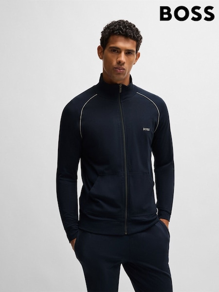 BOSS Blue Stretch Cotton Jacket (AV5465) | £59
