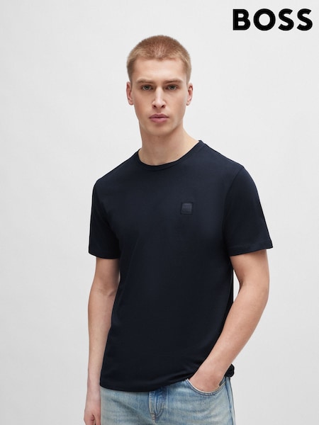 BOSS Blue Relaxed Fit Tales Logo T-Shirt (AV5582) | £45