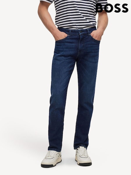 BOSS Blue Maine Regular Fit Stretch Jeans (AV5598) | £119