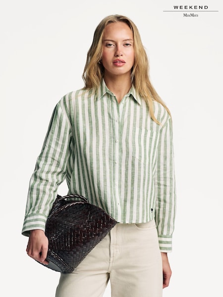 Weekend MaxMara Green Nolana Shirt (AV5833) | £215