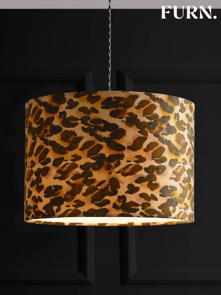 furn. Multi Leopard Lampshade (AV5879) | £50