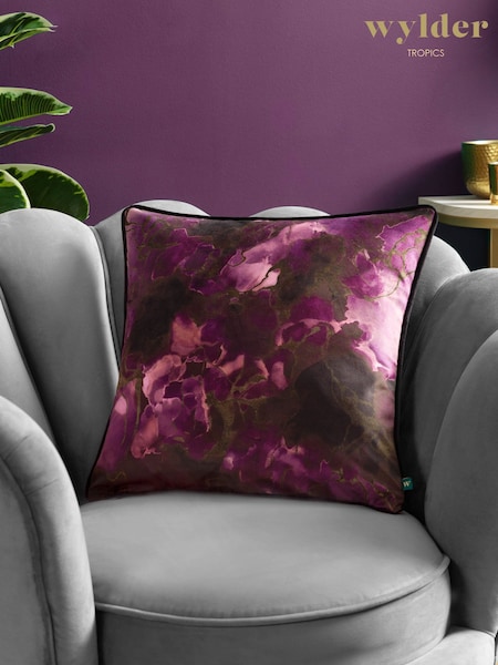 Wylder Purple Marble Cushion (AV6018) | £19