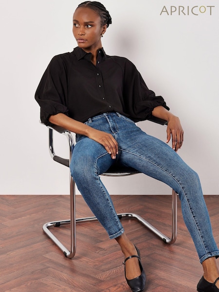 Apricot Blue Sienna Mid Wash Denim Jeans (AV6284) | £46