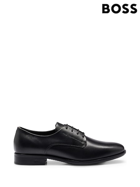 BOSS Black Leather Derby Shoes (AV6466) | £199