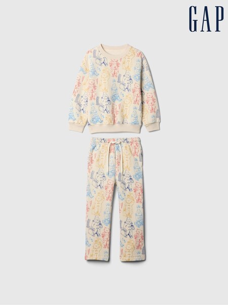 Gap Cream Paddington Vintage Graphic Sweatshirt & Jogger Set (6mths-5yrs) (AV6749) | £31