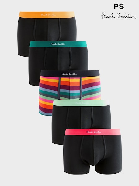 PS Paul Smith Multi Logo Band Boxers 5 Pack (AV7270) | £65