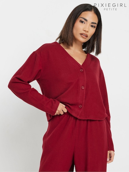 PixieGirl Petite Red Cut And Sew Cardigan (AV7488) | £27