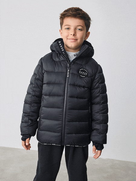 Baker by Ted Baker Shower Resistant Midweight Padded Coat (AV7605) | £55 - £62
