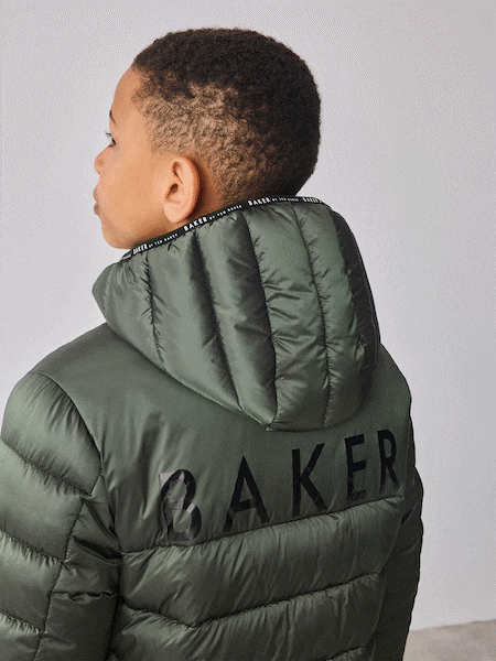 Baker by Ted Baker Shower Resistant Midweight Padded Coat (AV7606) | £55 - £62