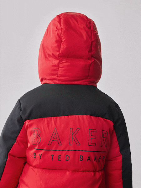 Baker By Ted Baker Shower Resistant Colourblock Padded Jackets (AV7611) | £63 - £70