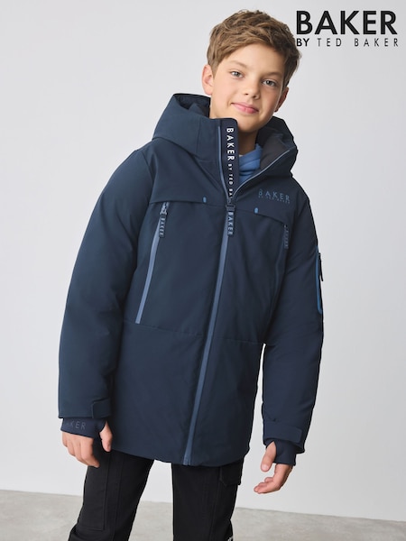 Baker by Ted Baker Shower Resistant Parka Coat (AV7617) | £75 - £82