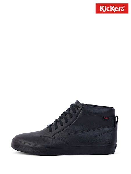 Kickers Black Kenzi T-Bar Shoes (AV7781) | £62