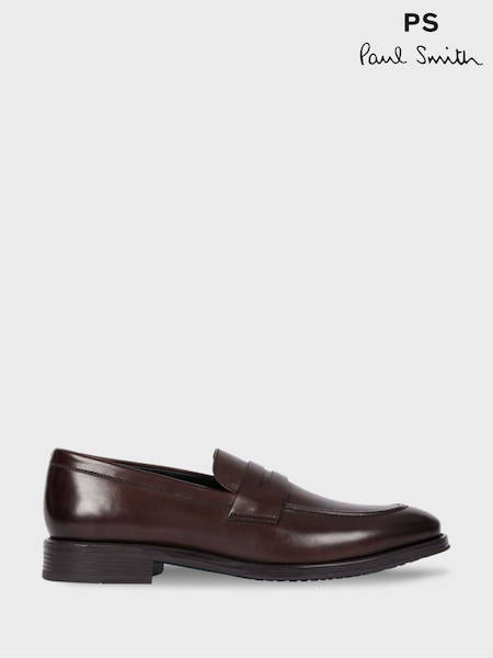 PS Paul Smith Montego Dark Brown Loafers (AV7829) | £195