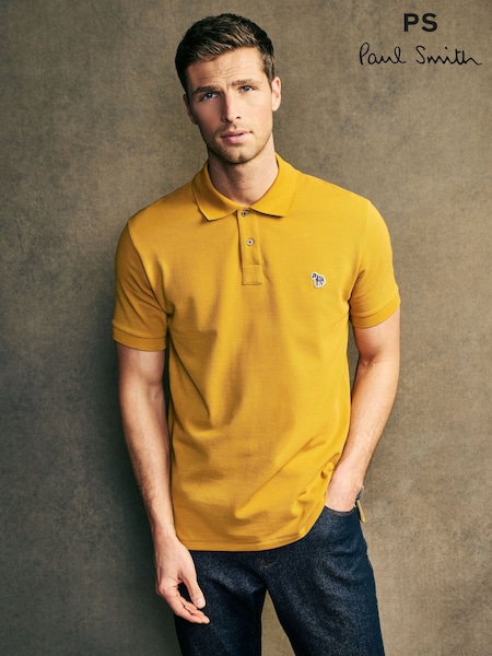 PS Paul Smith Logo Pique Polo Shirt (AV7850) | £85
