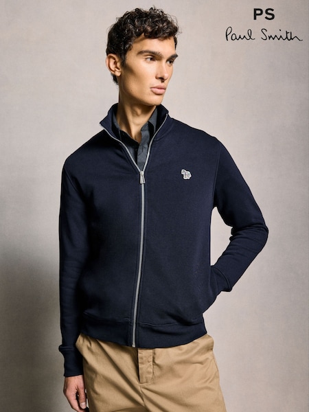 PS Paul Smith Regular-Fit Full Zip 100% Organic Cotton Sweatshirt (AV7876) | £145