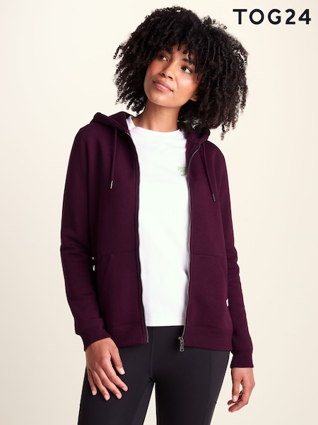 Purple - Tog 24 Mia Supersoft Zip Hoodie
