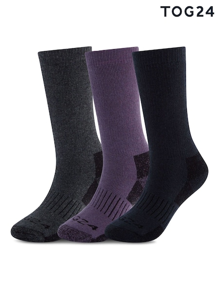 Blue - Tog 24 Villach Trek Socks 3 Pack